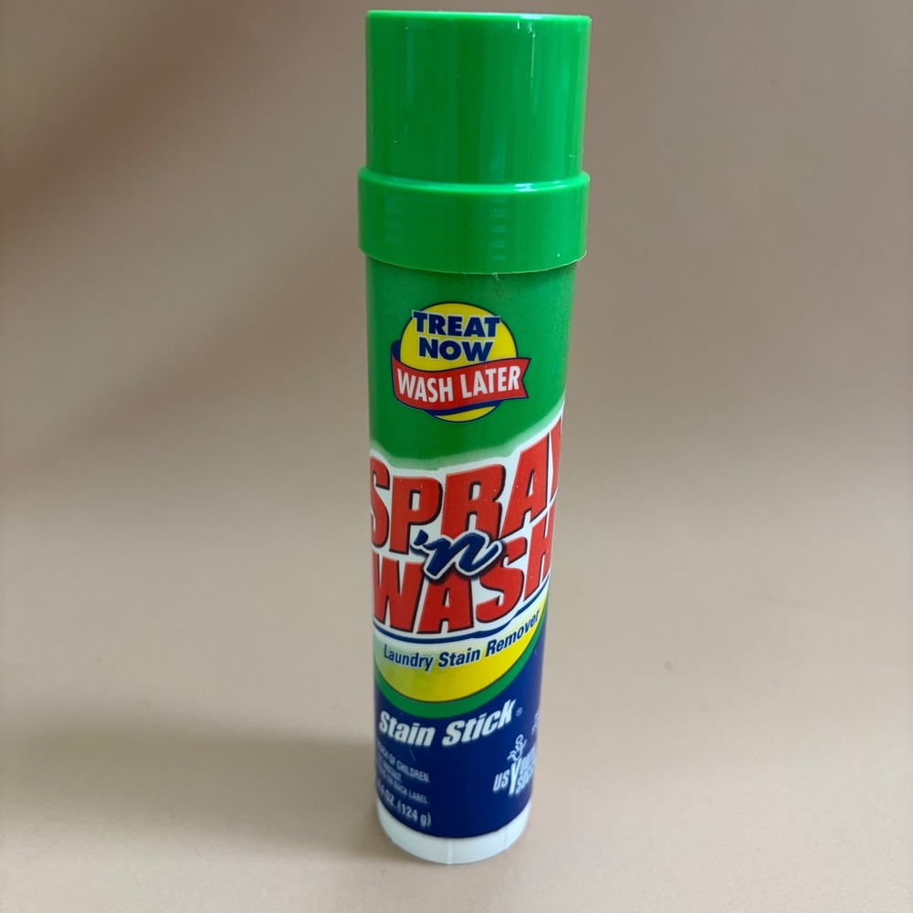 Spray n Wash Laundry Stain Remover Stain Stick 4.4oz Vintage 2002 Mostly Full